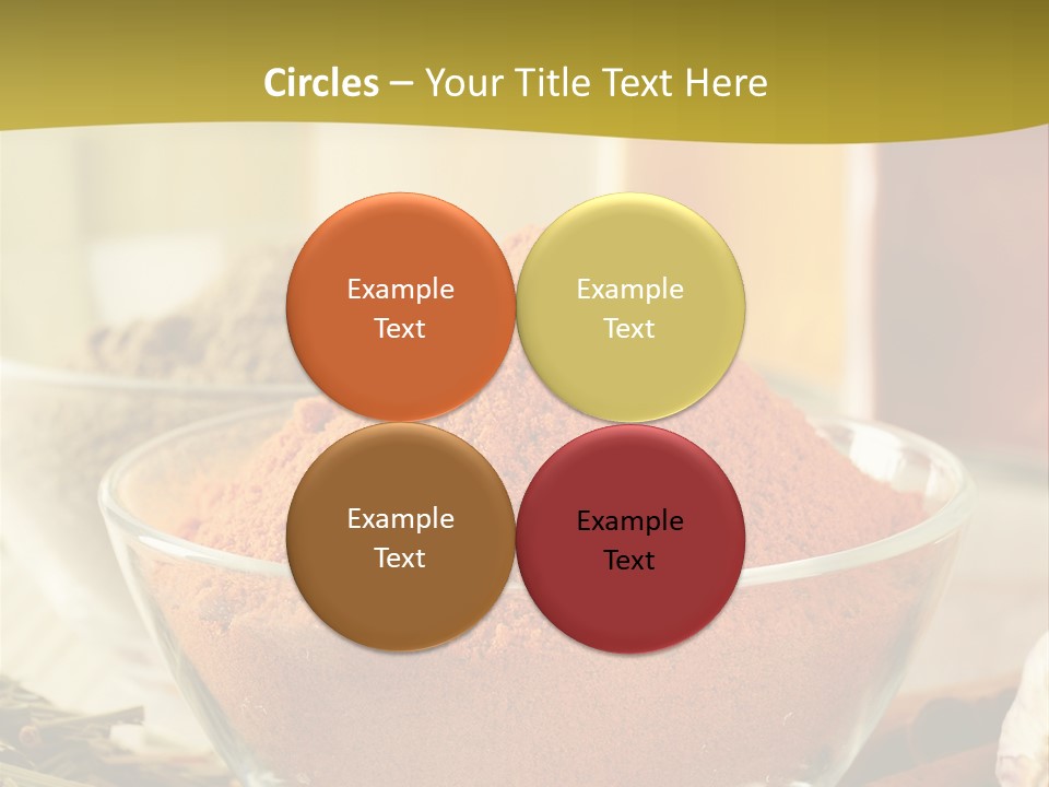 Dish Kitchen Health PowerPoint Template