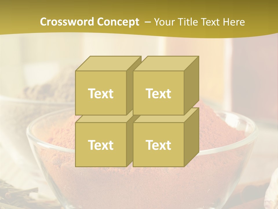 Dish Kitchen Health PowerPoint Template