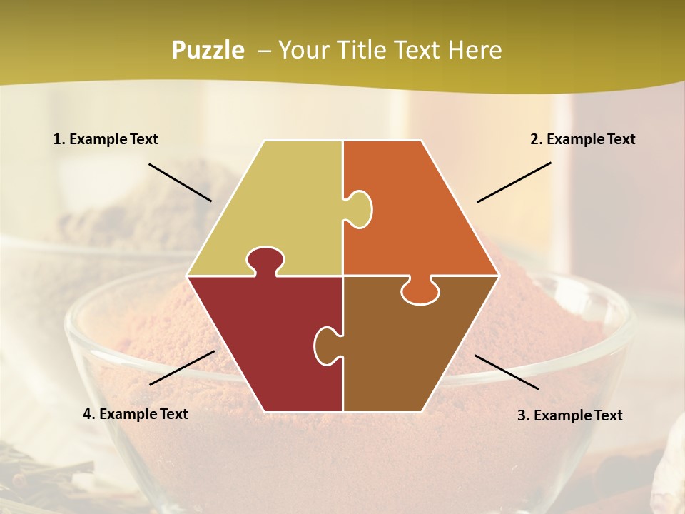 Dish Kitchen Health PowerPoint Template