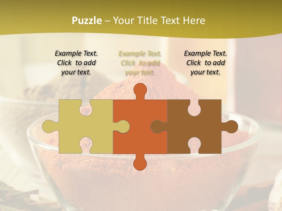 Dish Kitchen Health PowerPoint Template