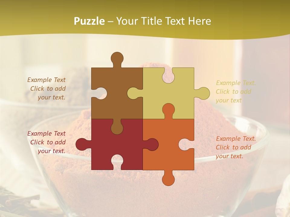 Dish Kitchen Health PowerPoint Template