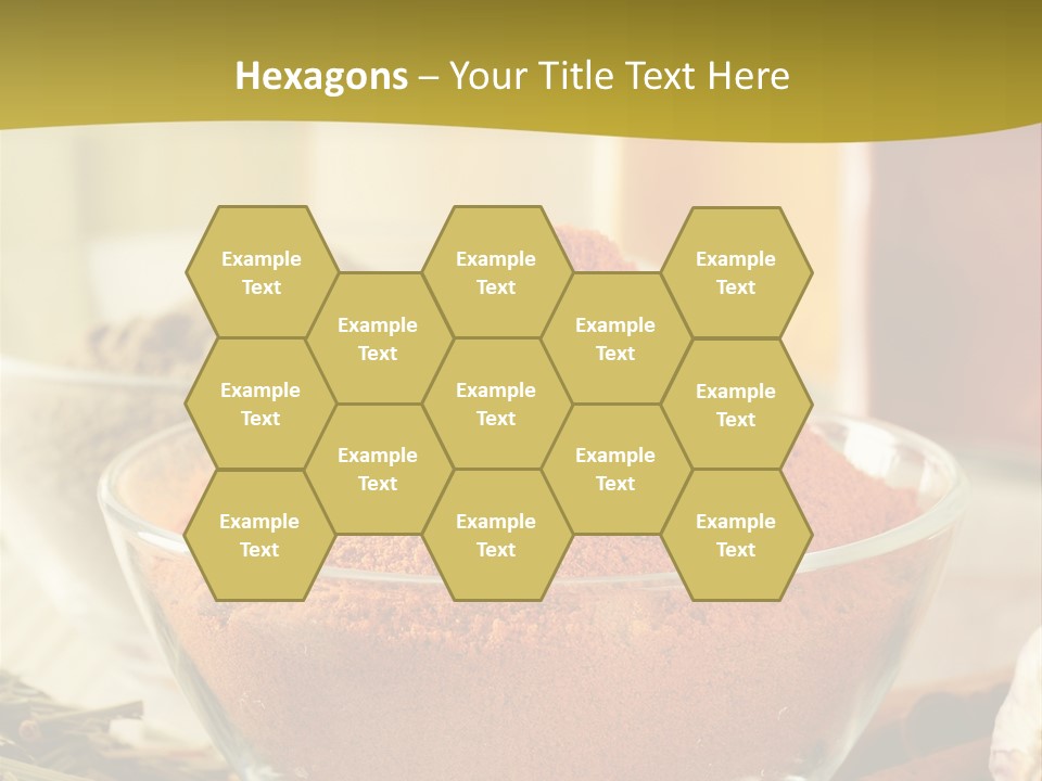 Dish Kitchen Health PowerPoint Template