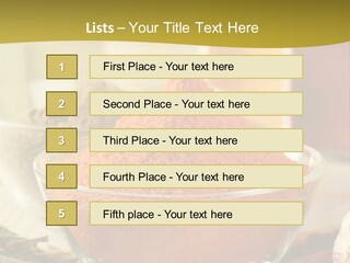 Dish Kitchen Health PowerPoint Template
