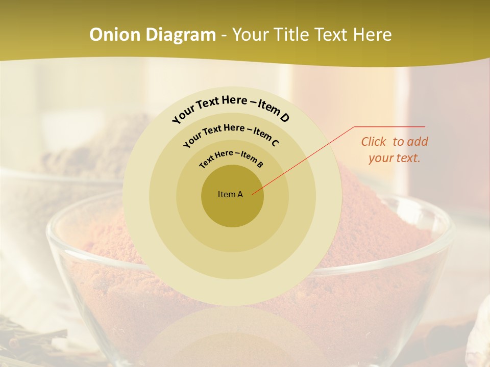 Dish Kitchen Health PowerPoint Template