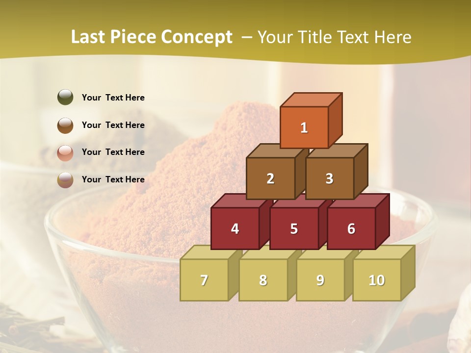 Dish Kitchen Health PowerPoint Template