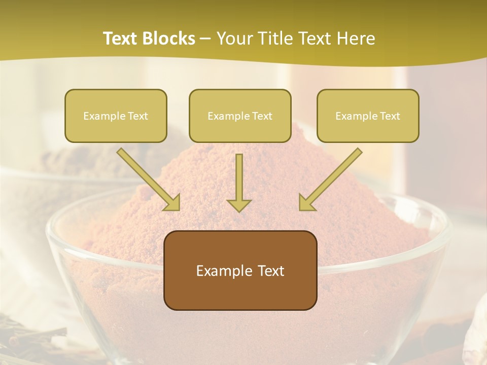 Dish Kitchen Health PowerPoint Template
