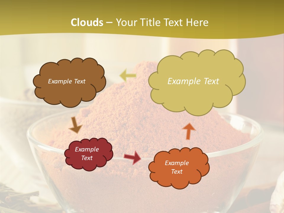 Dish Kitchen Health PowerPoint Template