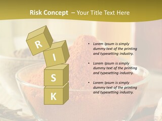 Dish Kitchen Health PowerPoint Template