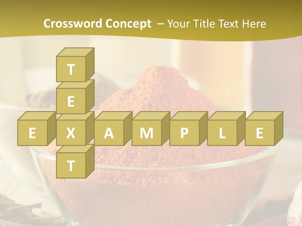 Dish Kitchen Health PowerPoint Template