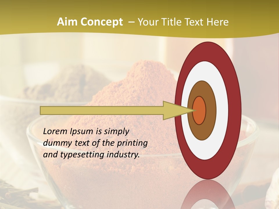 Dish Kitchen Health PowerPoint Template