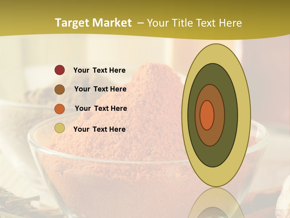 Dish Kitchen Health PowerPoint Template