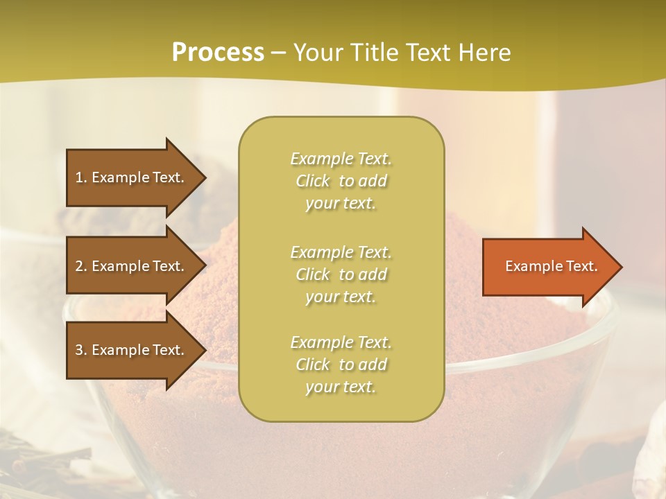Dish Kitchen Health PowerPoint Template
