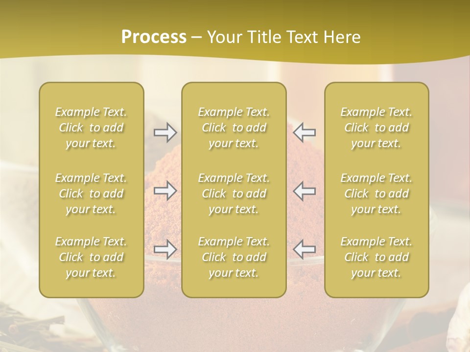 Dish Kitchen Health PowerPoint Template