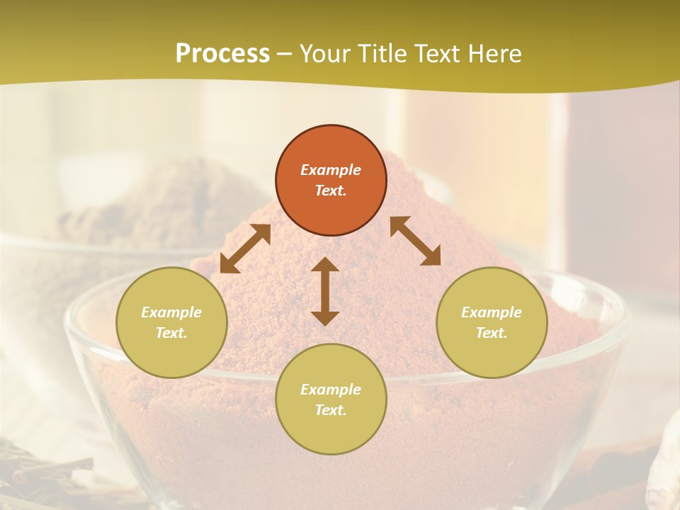 Dish Kitchen Health PowerPoint Template