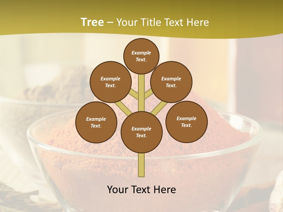 Dish Kitchen Health PowerPoint Template