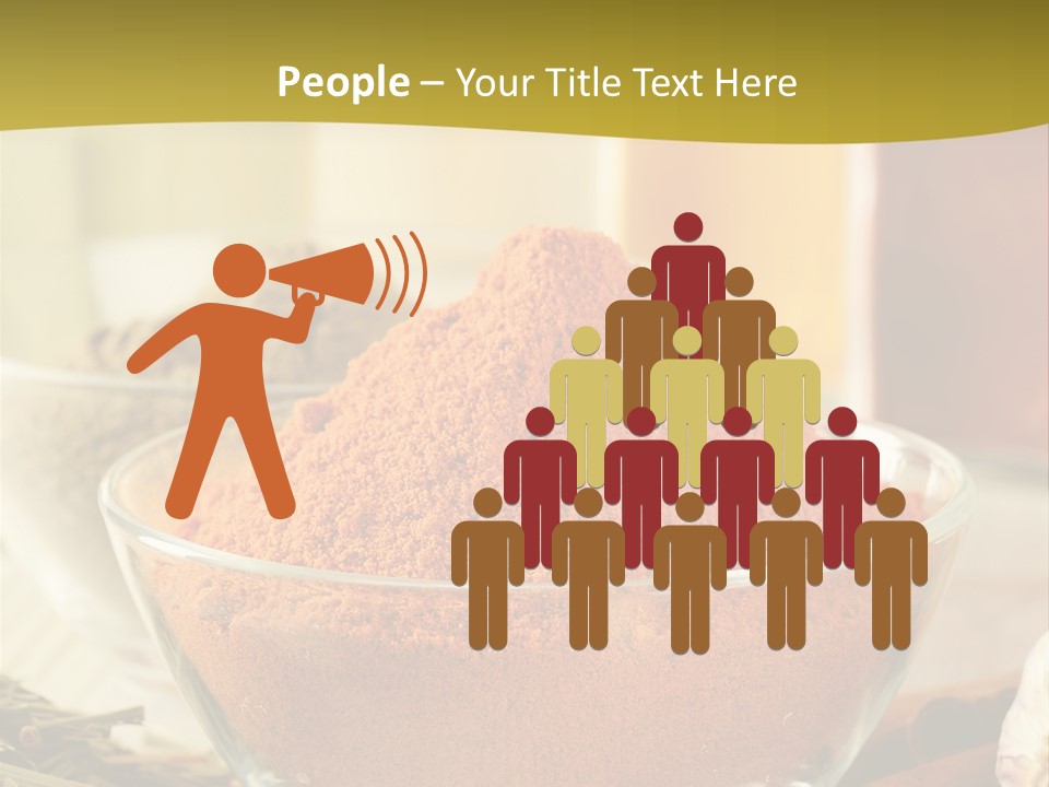 Dish Kitchen Health PowerPoint Template