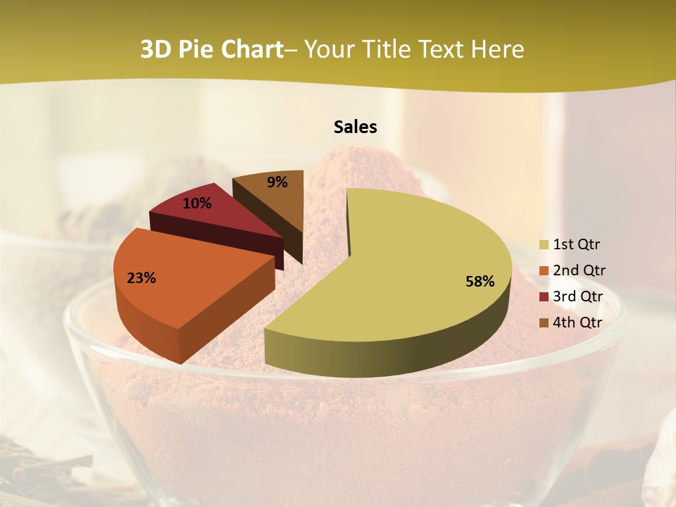 Dish Kitchen Health PowerPoint Template