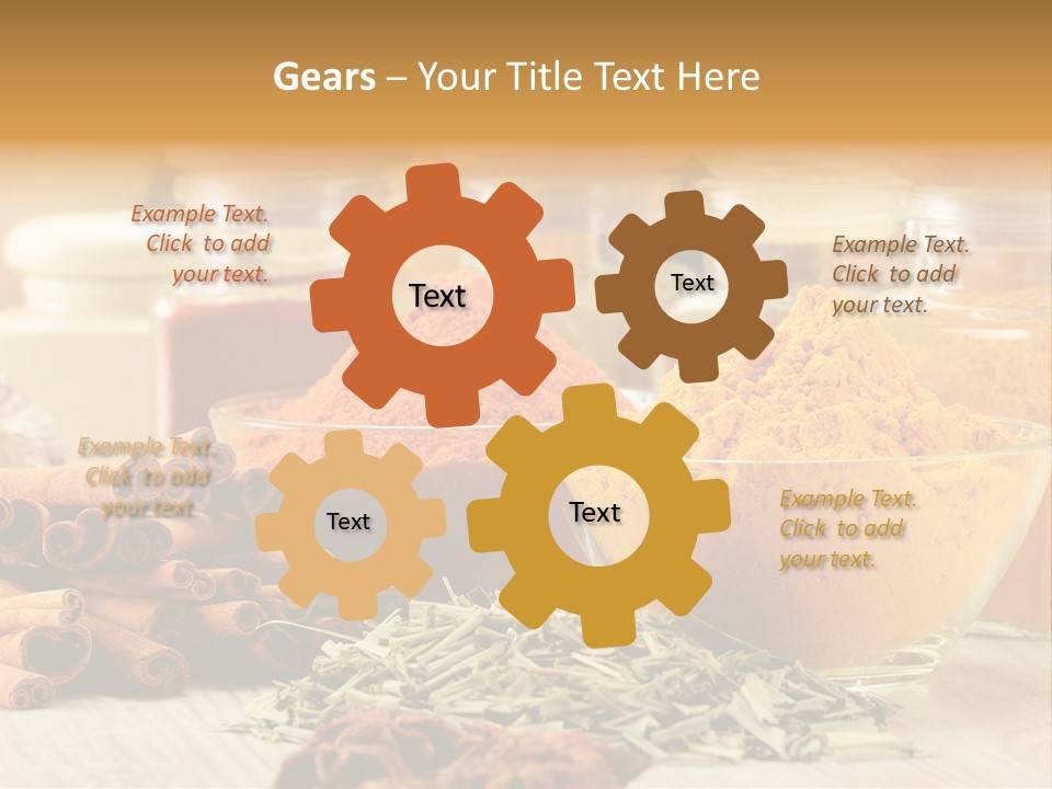 Chili Vegetable Mineral PowerPoint Template