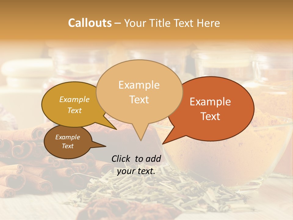 Chili Vegetable Mineral PowerPoint Template
