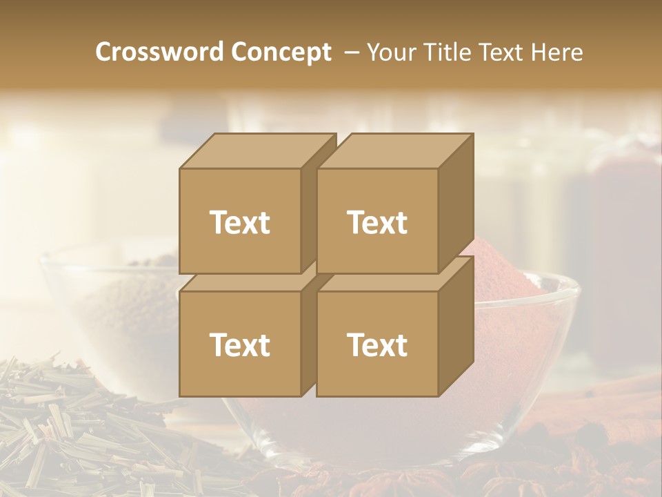 Raw Market Curry PowerPoint Template