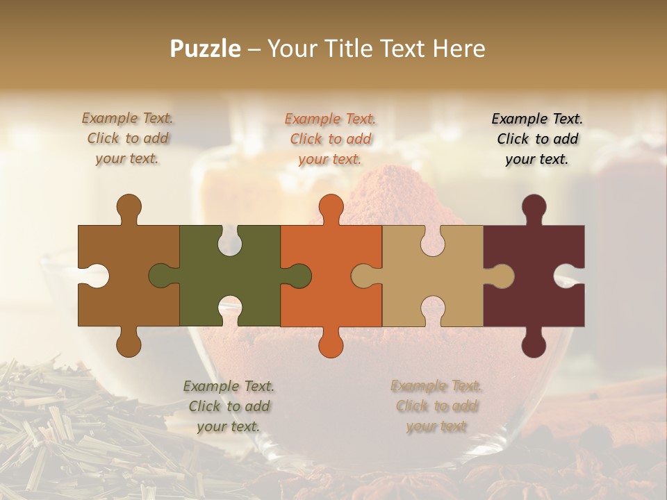 Raw Market Curry PowerPoint Template