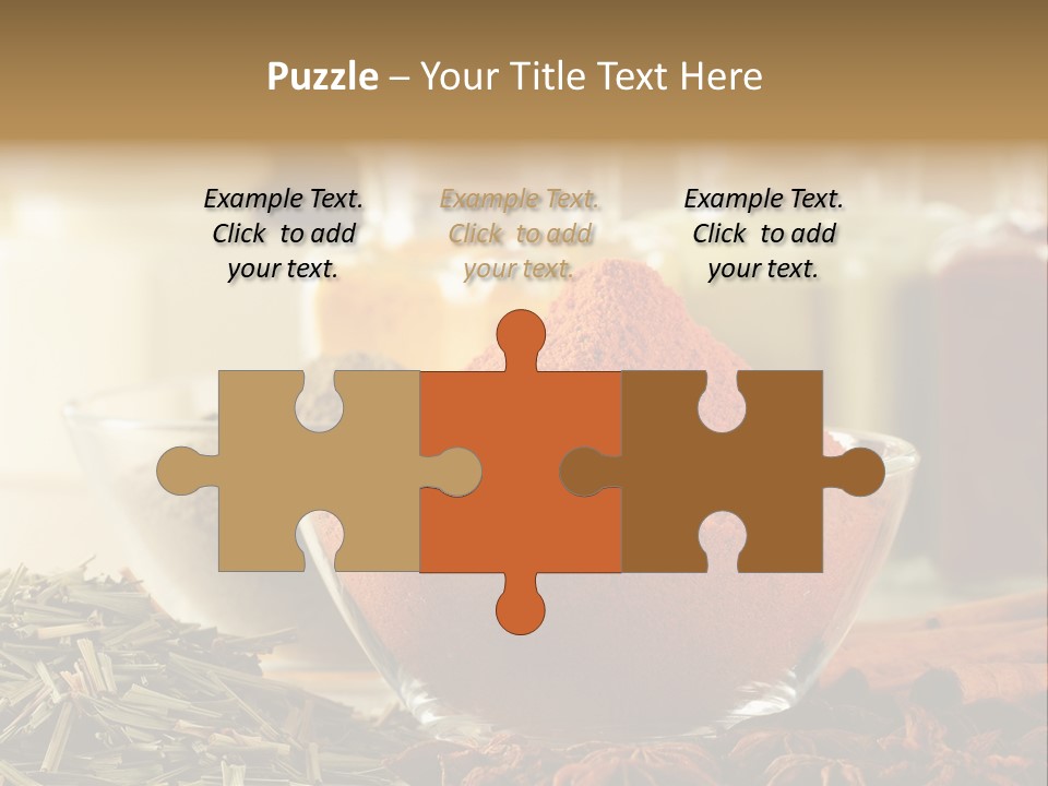 Raw Market Curry PowerPoint Template