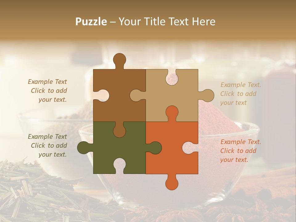 Raw Market Curry PowerPoint Template