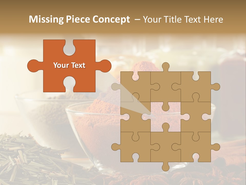 Raw Market Curry PowerPoint Template