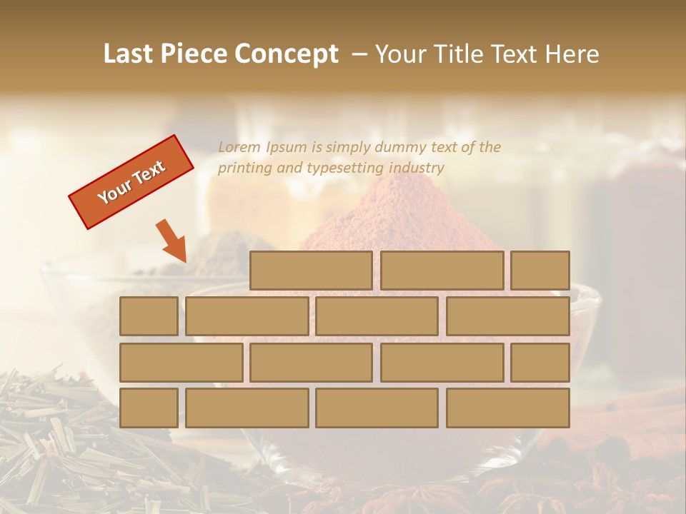 Raw Market Curry PowerPoint Template