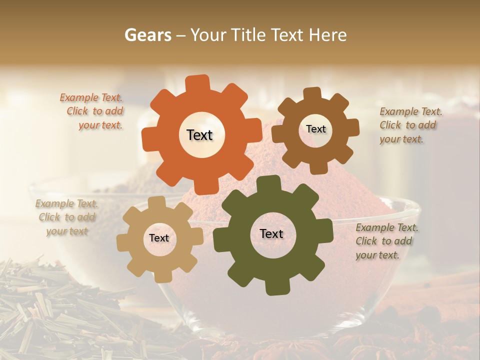 Raw Market Curry PowerPoint Template