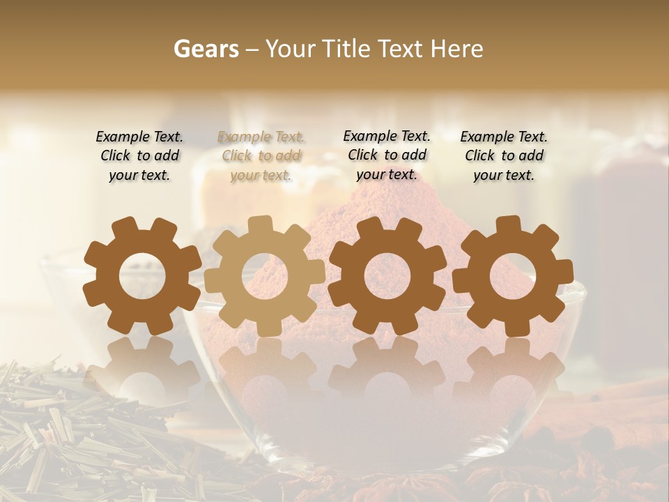 Raw Market Curry PowerPoint Template