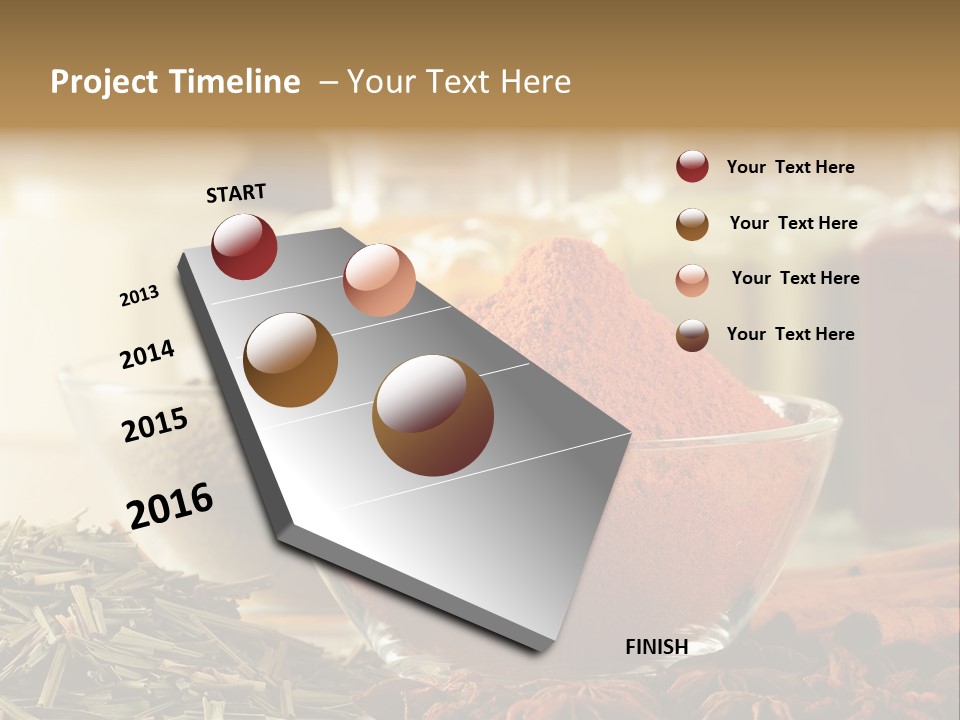 Raw Market Curry PowerPoint Template