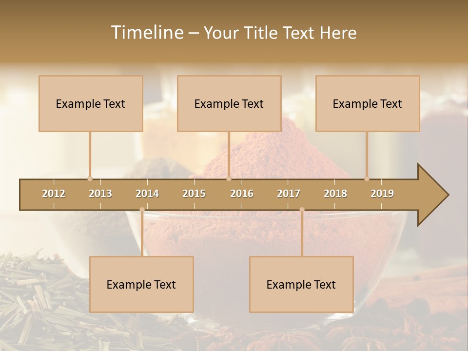 Raw Market Curry PowerPoint Template