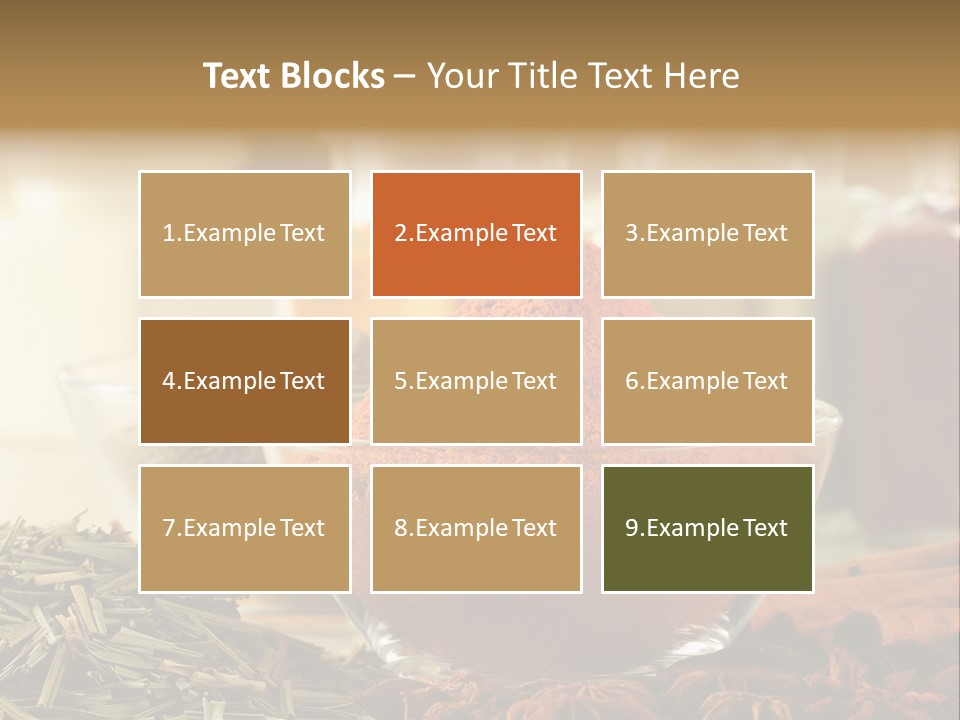 Raw Market Curry PowerPoint Template