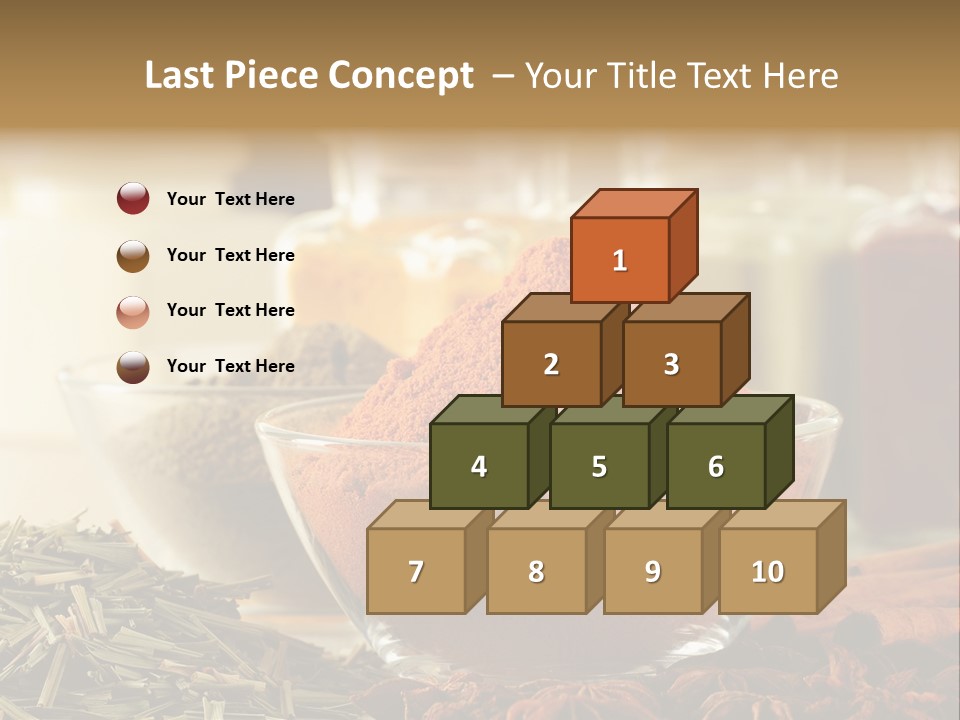 Raw Market Curry PowerPoint Template