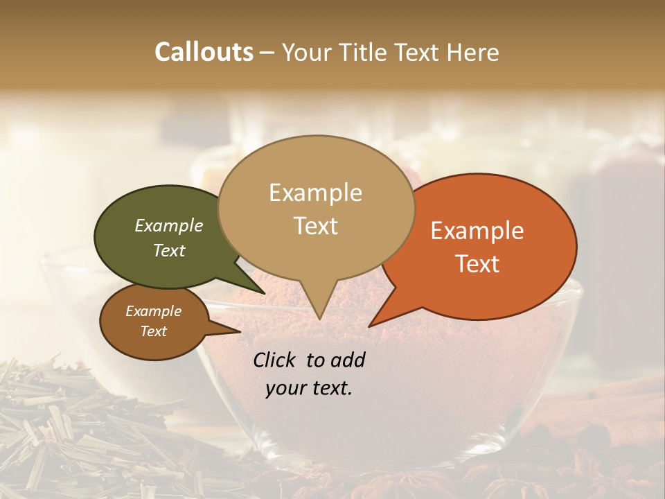 Raw Market Curry PowerPoint Template