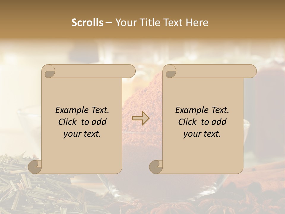 Raw Market Curry PowerPoint Template