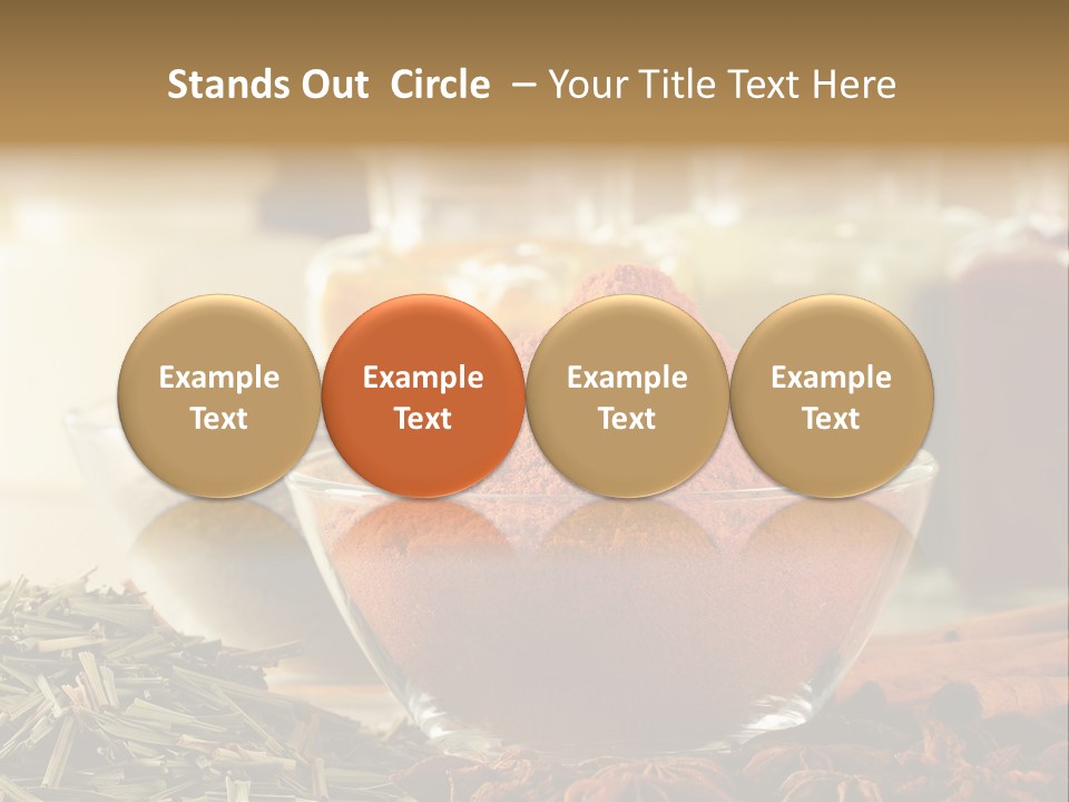 Raw Market Curry PowerPoint Template