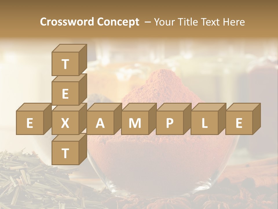 Raw Market Curry PowerPoint Template