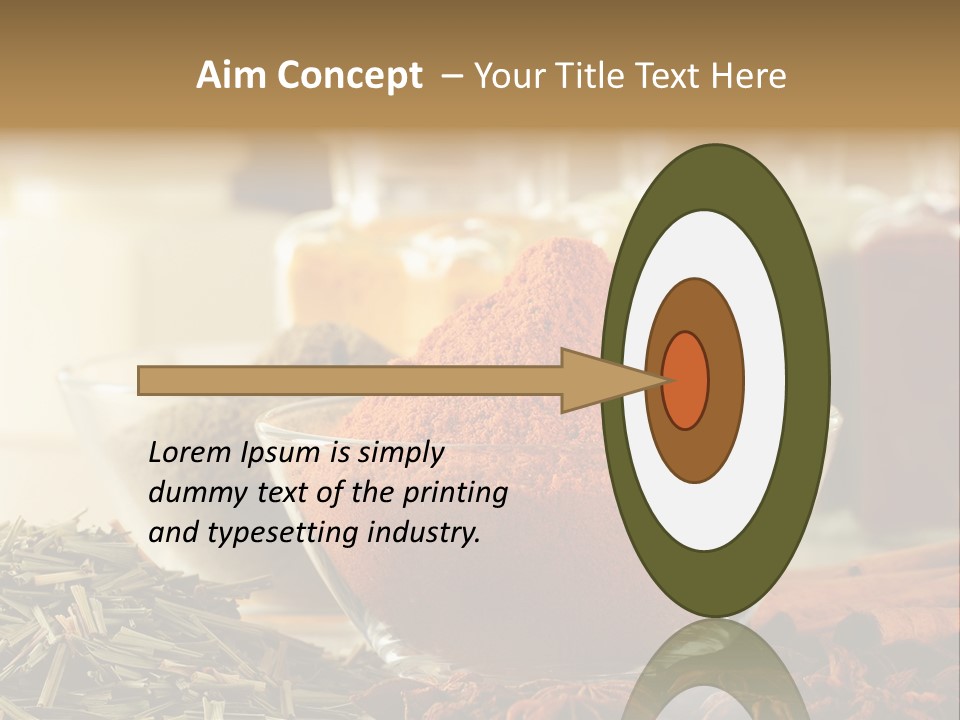 Raw Market Curry PowerPoint Template