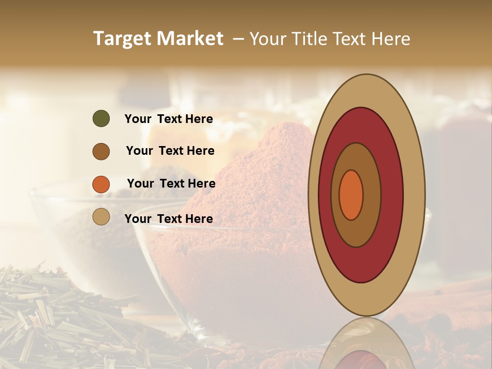 Raw Market Curry PowerPoint Template