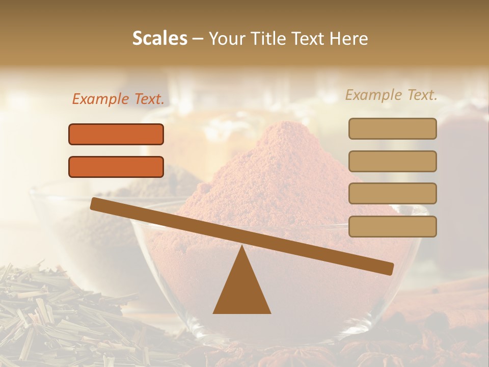 Raw Market Curry PowerPoint Template