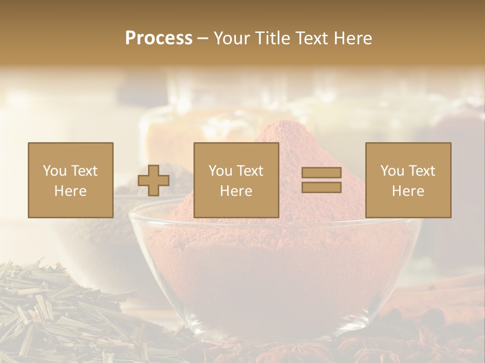 Raw Market Curry PowerPoint Template