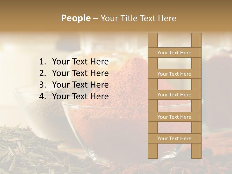 Raw Market Curry PowerPoint Template