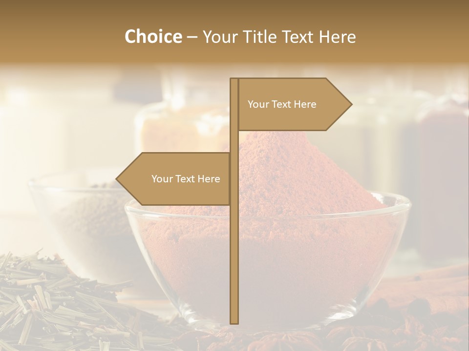 Raw Market Curry PowerPoint Template