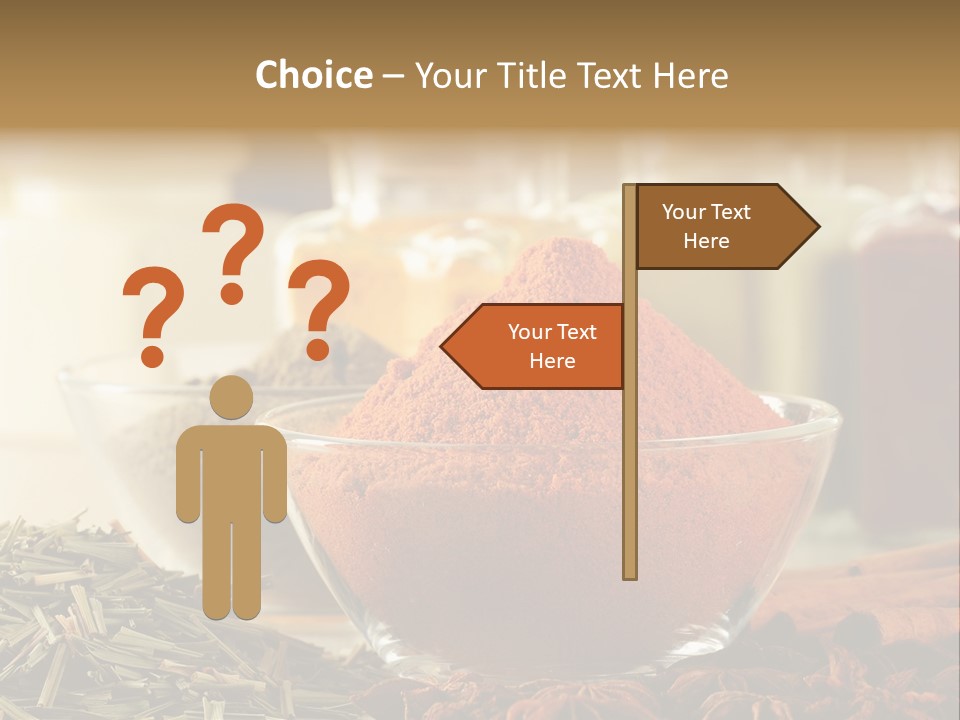 Raw Market Curry PowerPoint Template