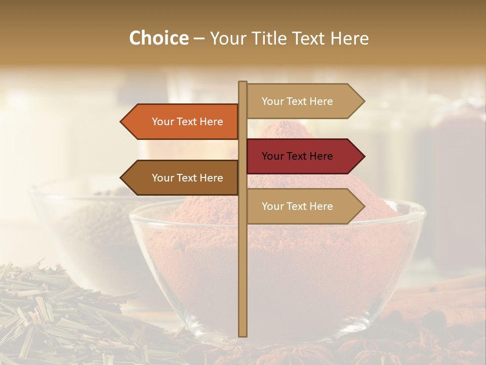 Raw Market Curry PowerPoint Template