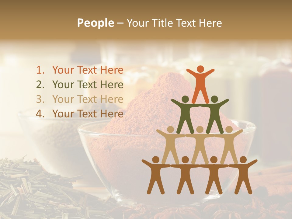 Raw Market Curry PowerPoint Template