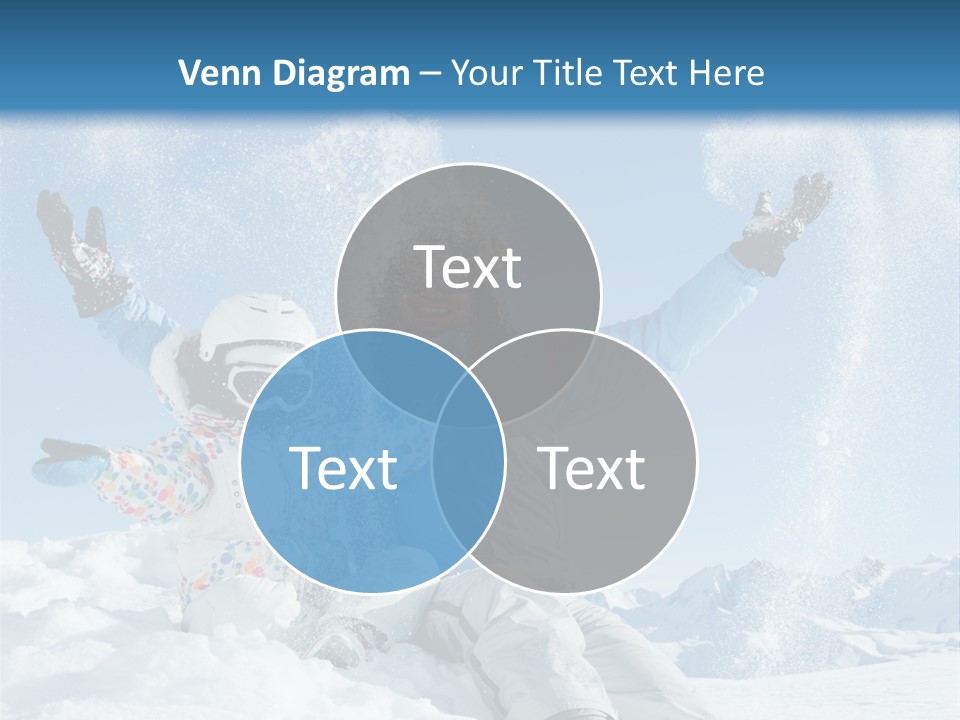 Alpine Caucasian Parent PowerPoint Template
