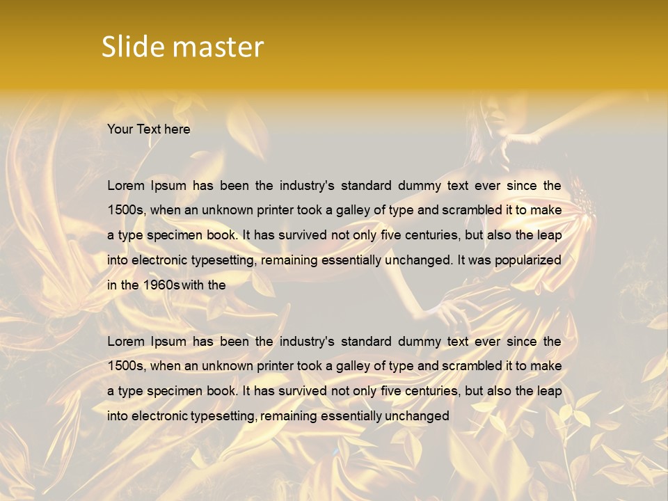 Character Company Li Ten PowerPoint Template